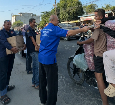 PAN Sumut Bagikan 1.500 Paket Takjil Gratis Di Indrapura