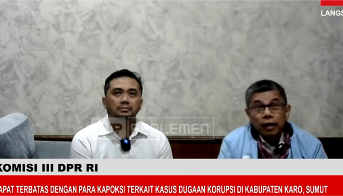 Hinca Antar Langsung Kesimpulan Rapat Komisi III DPR Ke PN Medan