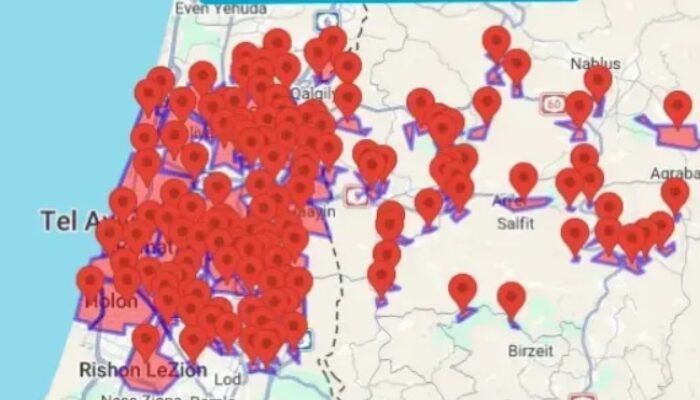 Rudal Iran Guncang Tel Aviv, Sirene Meraung