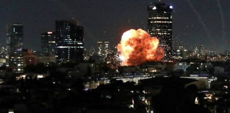 Iran Serang Tel Aviv, Haifa dan Yerusalem Timur dengan Rudal Kheibar