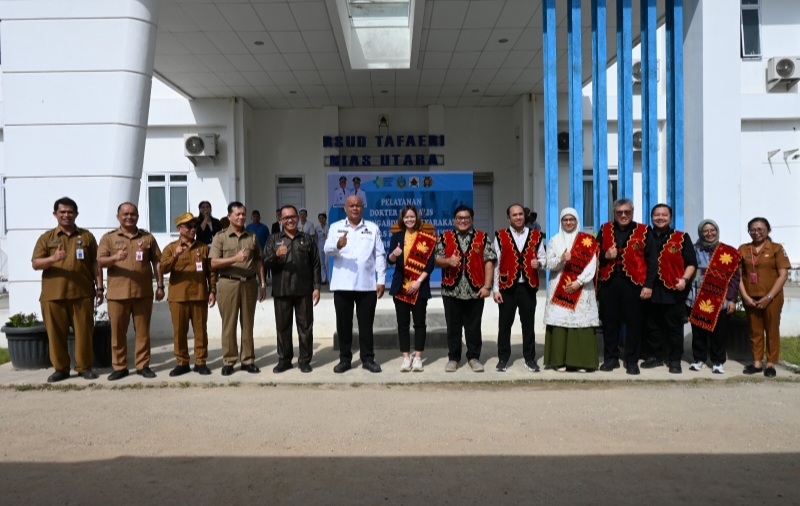 FK USU–Pemkab Nias Utara Tandatangani PKS, Perkuat Layanan Spesialis Di RSUD Tafaeri