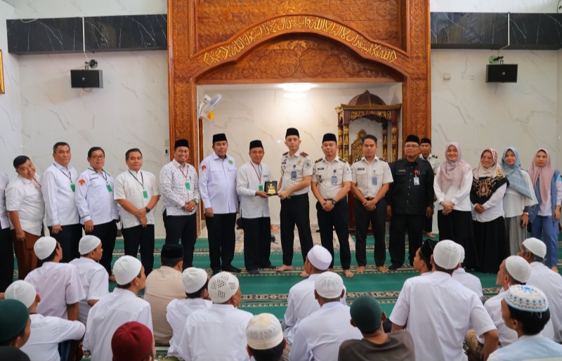 Madrasah Jiwa di Bulan Suci: Safari Ramadhan UINSU Medan Gaungkan Pesan Taubat Di Rutan Kelas I Medan