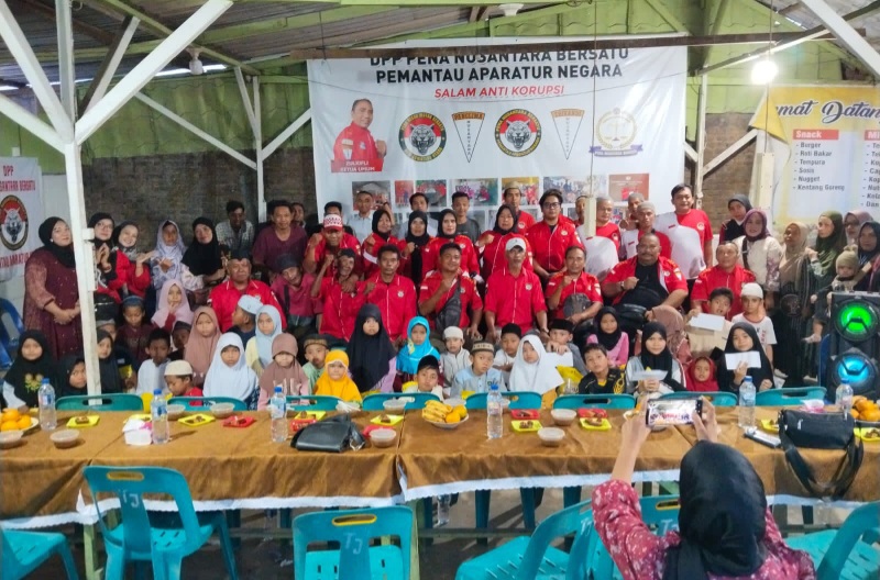 DPP PENA Nusantara Bersatu Gelar Buka Puasa Bersama Dan Santuni Anak Yatim
