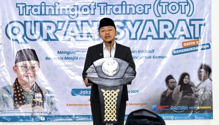 Kemendikdasmen Gelar Pelatihan Al-Qur’an Bahasa Isyarat untuk Perkuat Pendidikan Inklusif