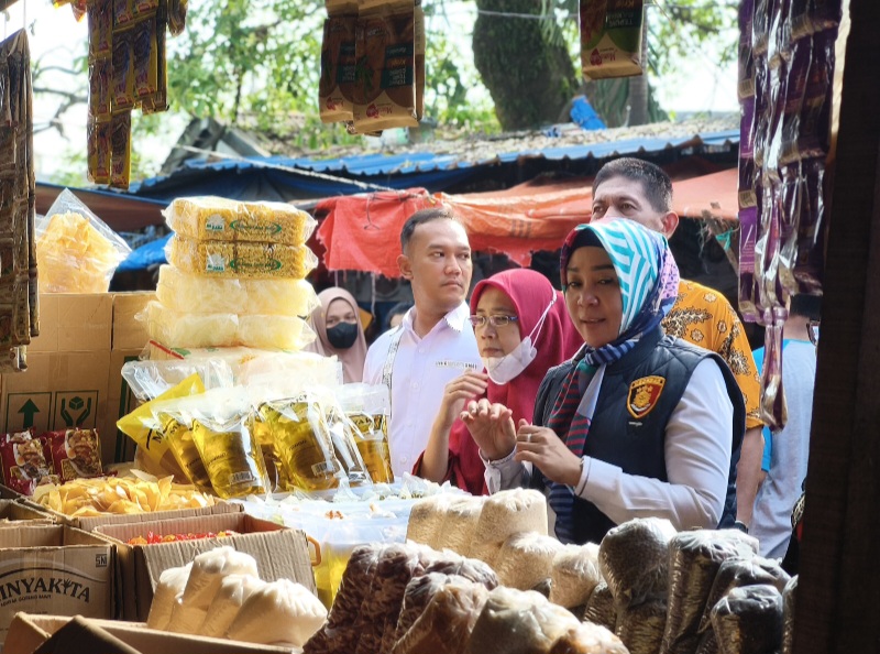 Pantau Harga hingga Lebaran, Satgas Pangan Polda Sumut Sidak Sejumlah Pasar Di Medan