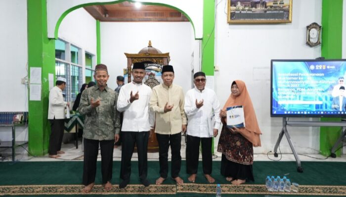 Rektor UMSU Sosialisasi MuktamarDi Pesantren Mualimin Riau