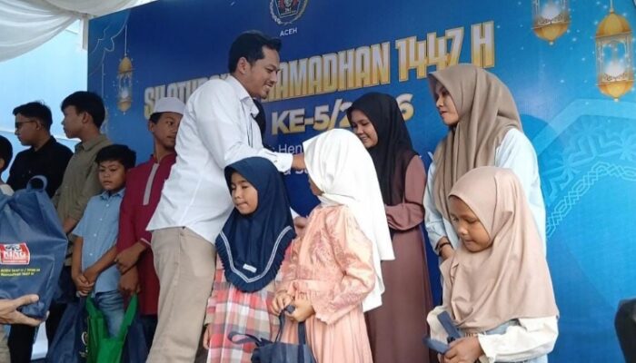 Bukber ‘Silaturrahmi Ramadhan” PWI Aceh Disertai Santuni 51 Anak Yatim