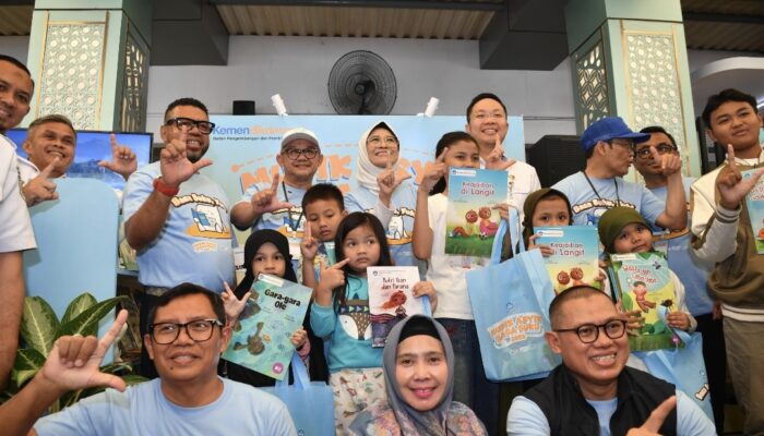 24 Ribu Buku Dibagikan, Teman Perjalanan bagi Anak-anak Pemudik