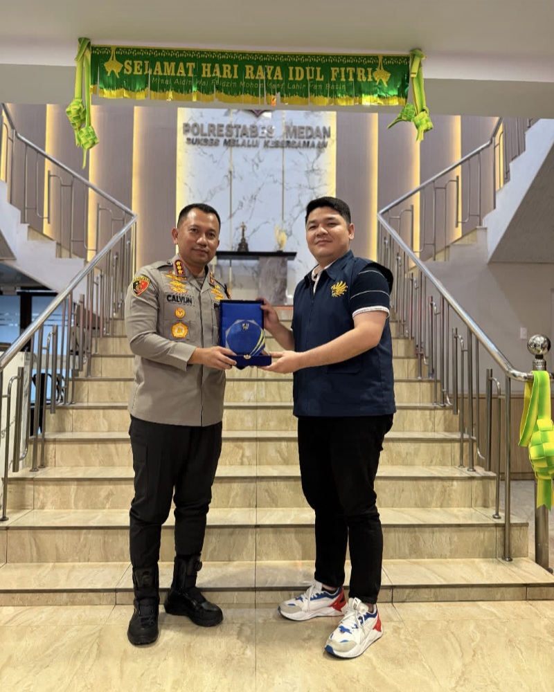 KNPI Sumut Beri Penghargaan Kepada Kapolrestabes Medan Atas Keberhasilan Berantas Narkoba