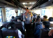 Polda Sumut Berangkatkan 192 Pemudik Gratis