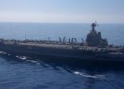 AS Tarik Kapal Induk Terbesar di Dunia dari Timur Tengah