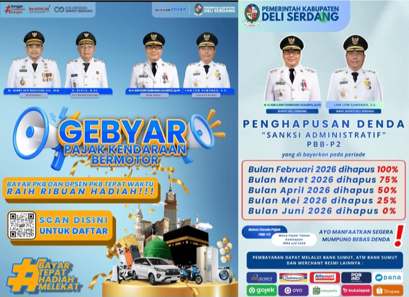 Bapenda Deli Serdang Genjot Pendataan Objek Pajak Dan Pembayaran PBB-P2 2026