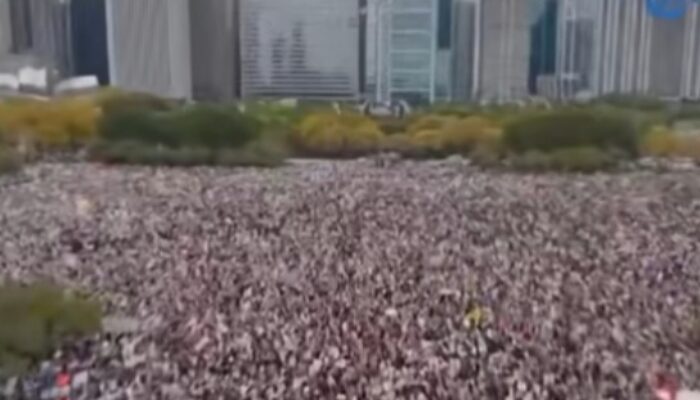 Gelombang Jutaan Warga Amerika Turun ke Jalan Protes Kebijakan Trump