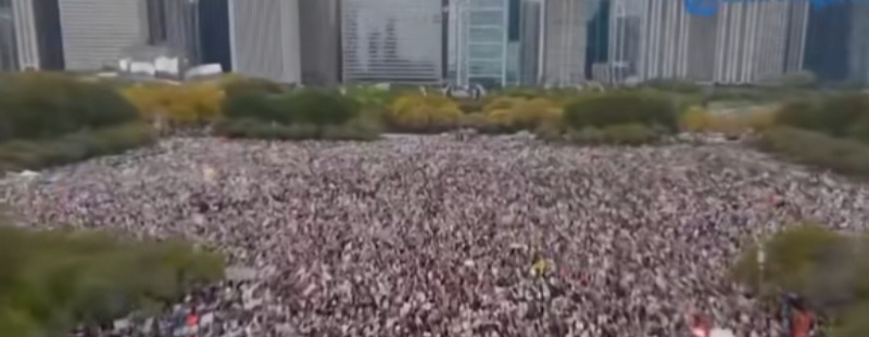 Gelombang Jutaan Warga Amerika Turun ke Jalan Protes Kebijakan Trump