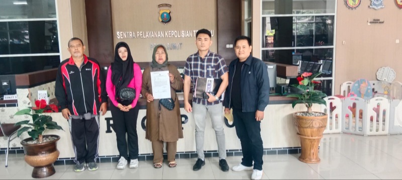 Keluarga Tersangka Laporkan 9 Oknum Polisi Polsek Belawan Ke Ditreskrimum Poldasu