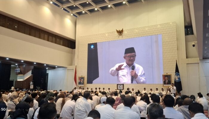 Gelar Halal Bihalal Nasional, Mendikdasmen Abdul Mu’ti Soroti Nilai Spiritual dan Sosial Tradisi Mudik