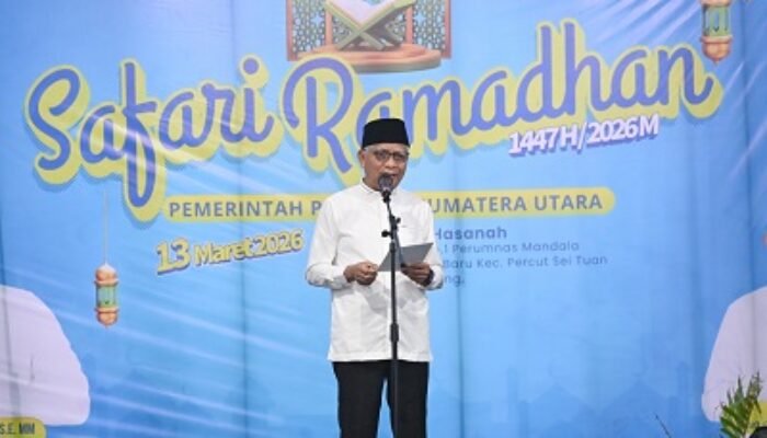 Wagub Sumut Surya Ajak Pemuda Ramaikan Masjid Dalam Safari Ramadan Deliserdang
