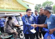 KOMBAT Sumut Salurkan Bantuan Untuk Masyarakat Langkat