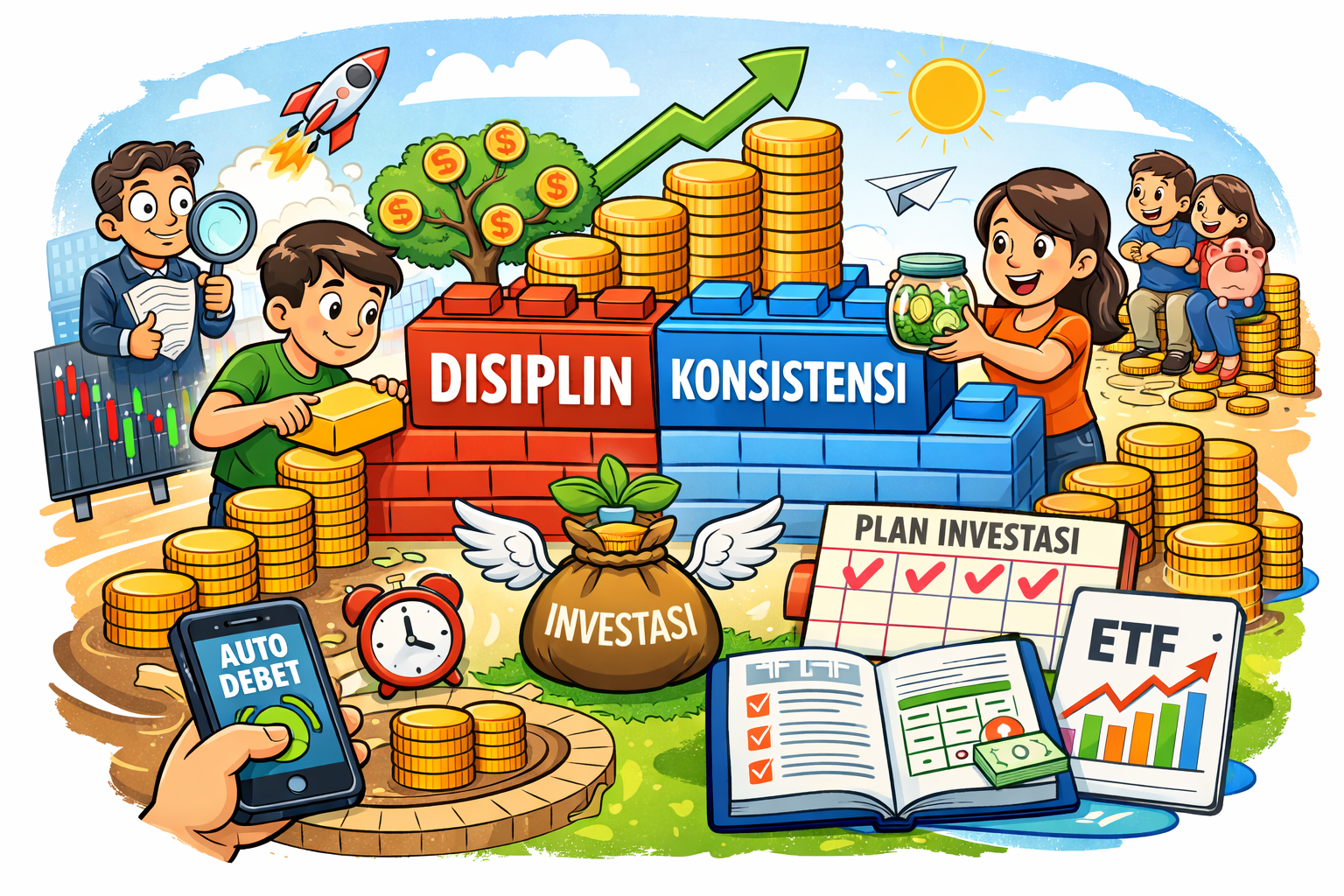 Konsistensi Dan Disiplin Jadi Kunci Sukses Investasi Jangka Panjang