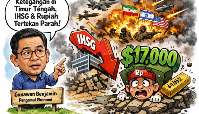 Perang Memanas Saat Libur Panjang, IHSG Dan Rupiah Berpotensi Tertekan