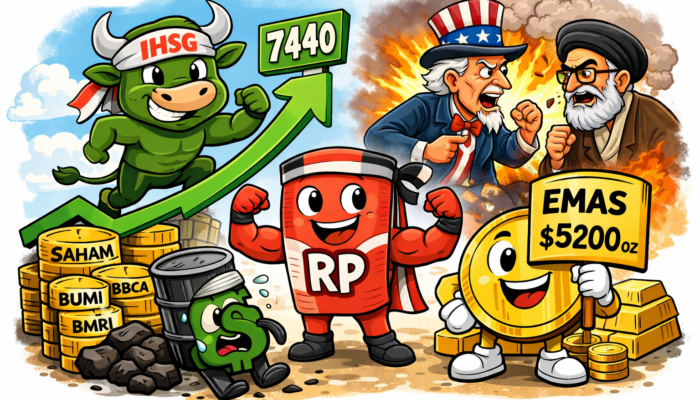 IHSG Dan Rupiah Ditutup Menguat