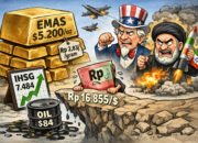 Emas Tembus US$5.200, IHSG Dibuka Menguat