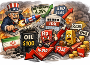 Harga Minyak Naik Usai Serangan Besar AS Ke Iran, Rupiah, IHSG Hingga Emas Tertekan