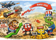 Perang Kian Memburuk, IHSG Menguat Sementara Rupiah dan Emas Stabil