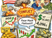 Pasar Keuangan Alami Technical Rebound, Harga Emas Stabil