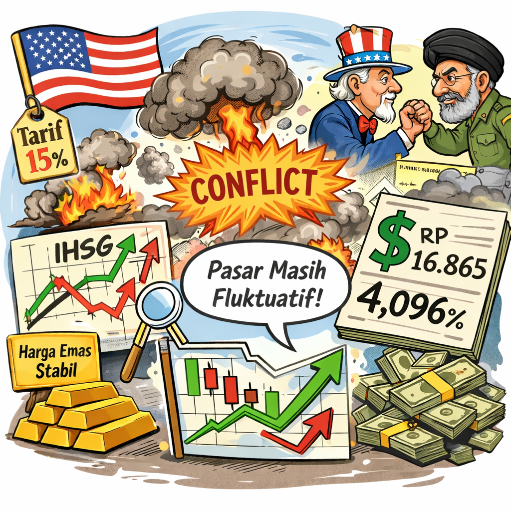 Pasar Keuangan Alami Technical Rebound, Harga Emas Stabil