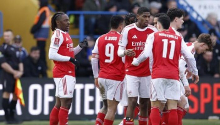 Lolos Perempat Final Piala FA, Arsenal Jaga Peluang Quadruple