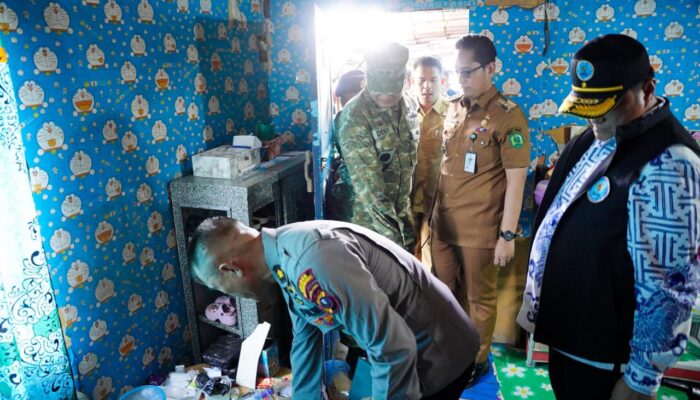 Rico Waas Bersama Aparat Gabungan Sisir Lokasi Diduga Rawan Narkoba Di Belawan