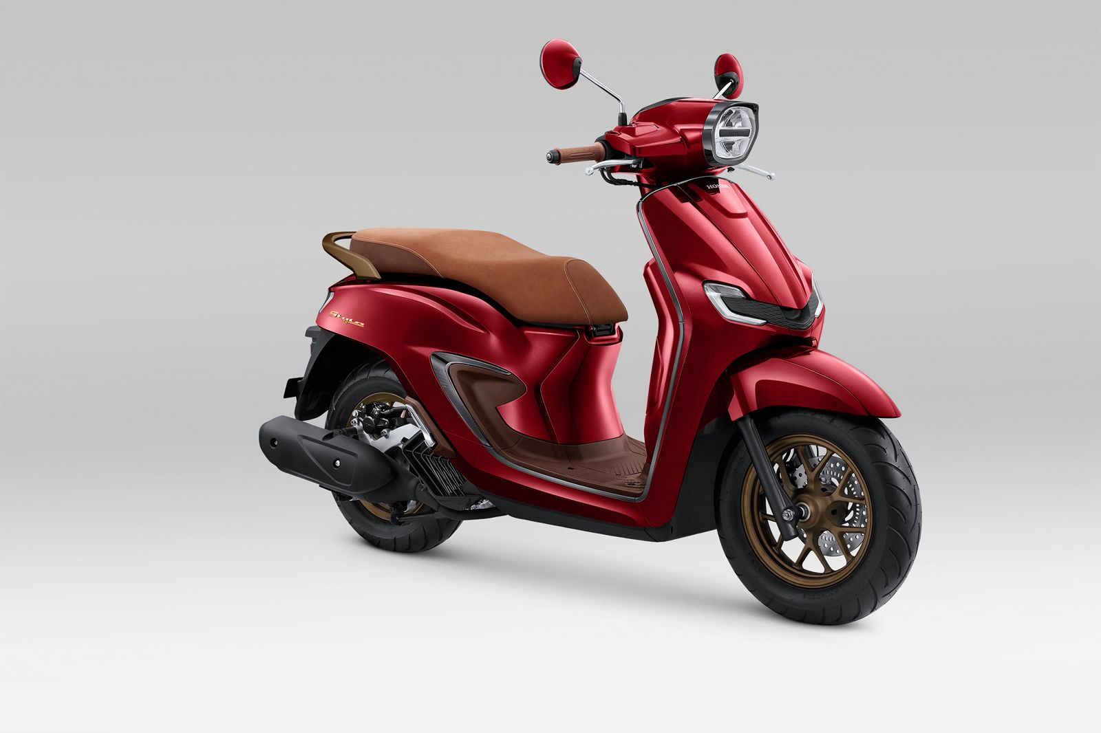 Warna Spesial Burgundy New Honda Stylo 160