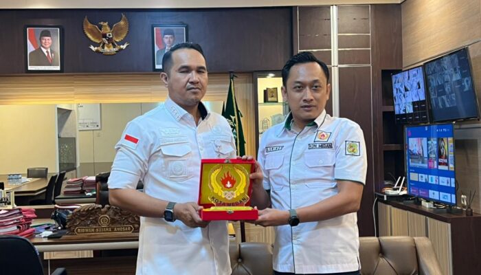 KONI Medan Silaturahmi Kejari, Sepakat Perkuat Sinergi Dan Kolaborasi Event Olahraga
