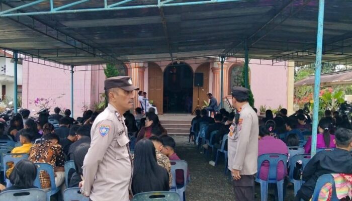 Polres Simalungun Amankan Puluhan Gereja Jelang Paskah