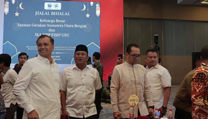 Wabup Dairi Hadiri Halal Bihalal Yayasan Gerakan Sumut Berbagi