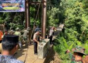Wakapolres Dairi Hadiri Groundbreaking Jembatan Gantung Cubancer