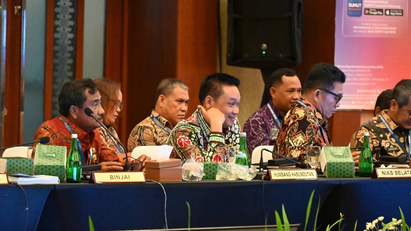 Bupati Humbahas Hadiri RUPS Bank Sumut, Targetkan Naik Kelas KBMI 2