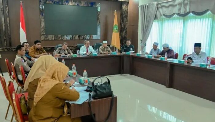 Sekda Pimpin Rapat MTQ Ke-25, Kecamatan Padangsidimpuan Tenggara Siap Jadi Tuan Rumah