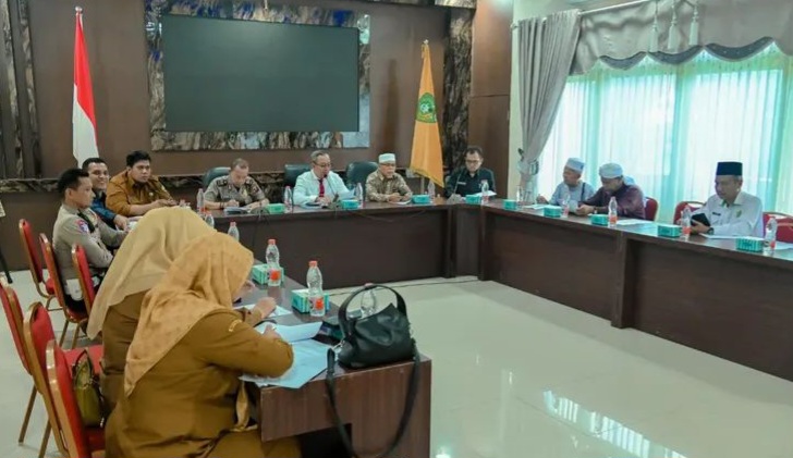 Sekda Pimpin Rapat MTQ Ke-25, Kecamatan Padangsidimpuan Tenggara Siap Jadi Tuan Rumah