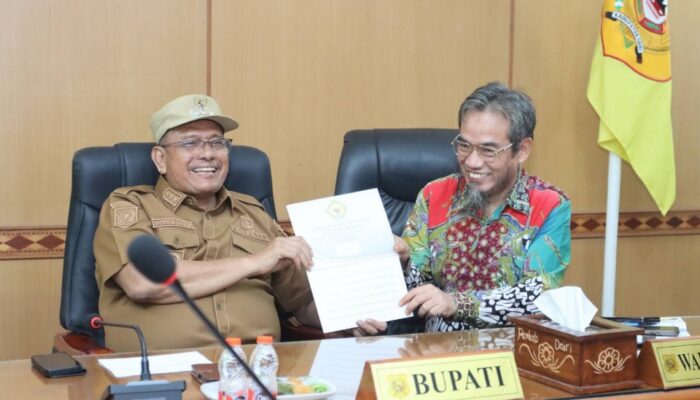 Pemkab Dairi Bahas Pemeriksaan LKPD 2025 Bersama BPK