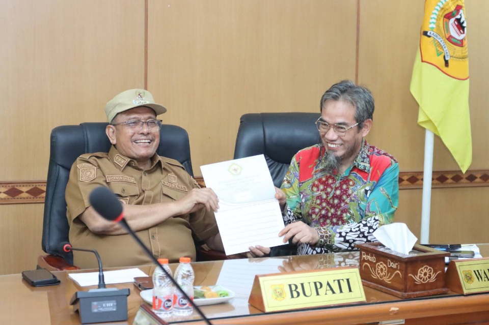 Pemkab Dairi Bahas Pemeriksaan LKPD 2025 Bersama BPK