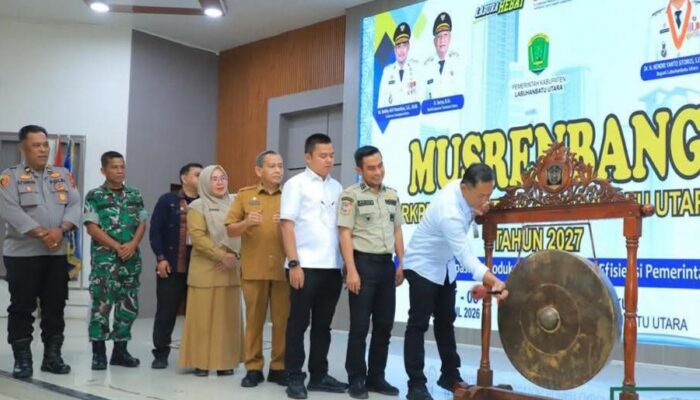 Gubsu Buka Musrenbang RKPD Labura Tahun 2027