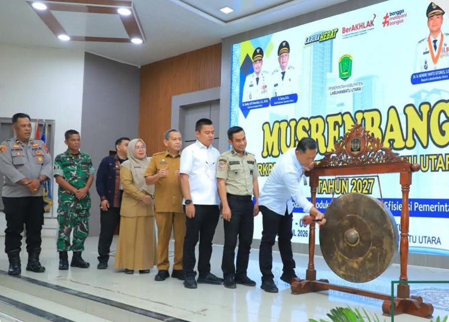 Gubsu Buka Musrenbang RKPD Labura Tahun 2027