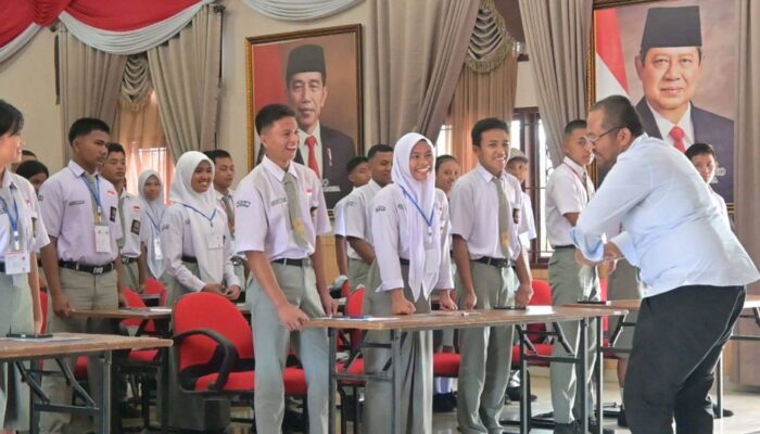 77 Calon Paskibraka Pakpak Bharat Ikuti Tes Pancasila Dan Intelegensi