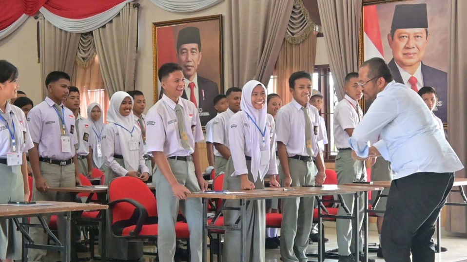 77 Calon Paskibraka Pakpak Bharat Ikuti Tes Pancasila Dan Intelegensi