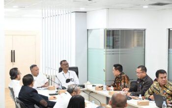 Bupati Humbahas Temui Kemen PU, Bahas Penanganan Pascabencana