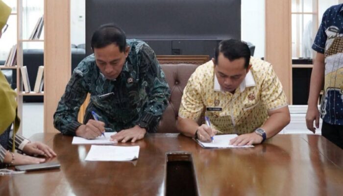 Pemkab Palas Dan BPN Teken Kerja Sama Sertifikasi Tanah Hingga Optimalisasi PAD