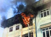 Ruko Grosir Sepatu Di Pematangsiantar Terbakar, Kerugian Ditaksir Rp1 Miliar