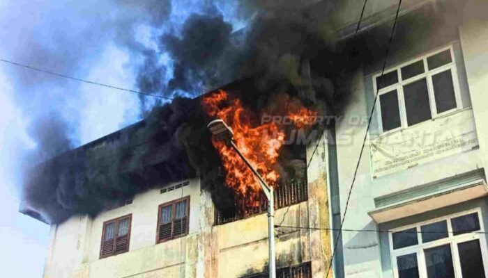 Ruko Grosir Sepatu Di Pematangsiantar Terbakar, Kerugian Ditaksir Rp1 Miliar